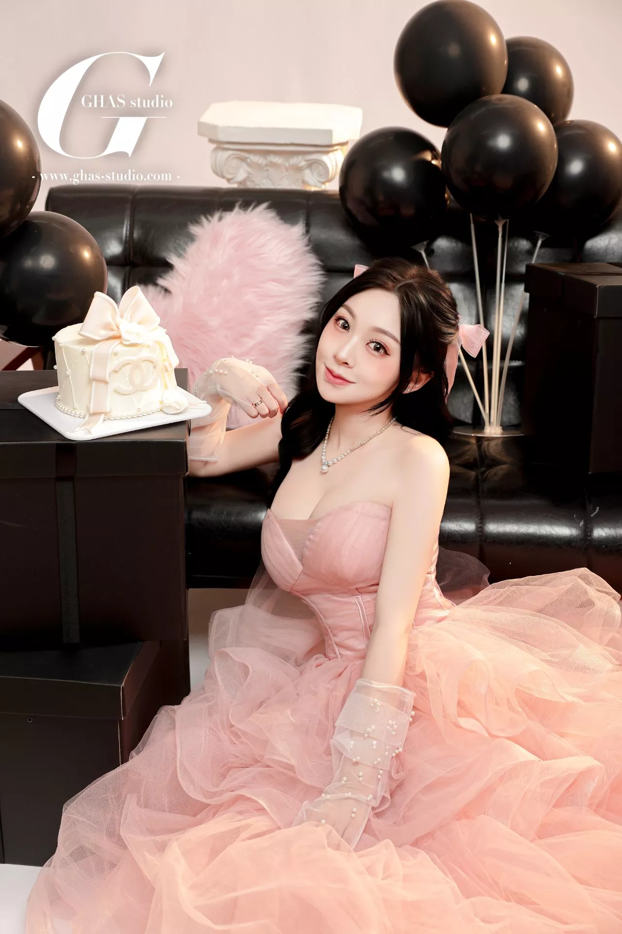 粉紅浪漫生日寫真