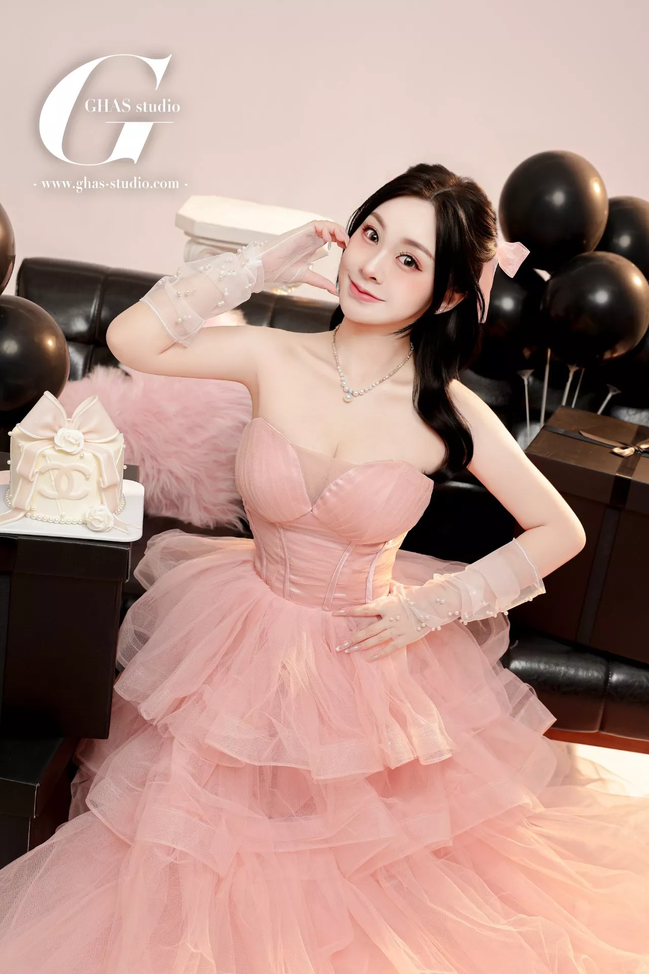 粉紅浪漫生日寫真