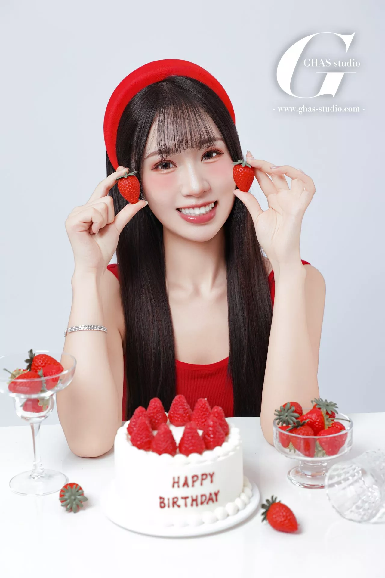 草莓生日寫真