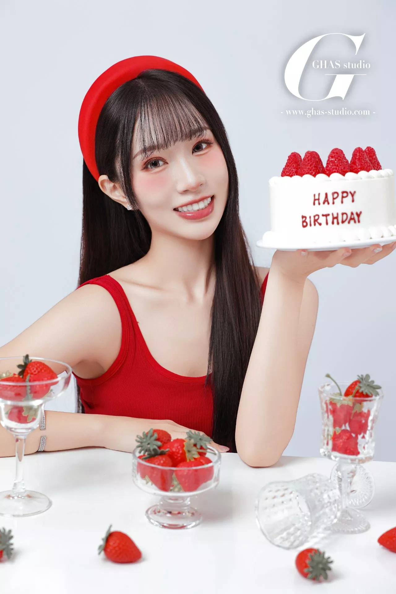 草莓生日寫真
