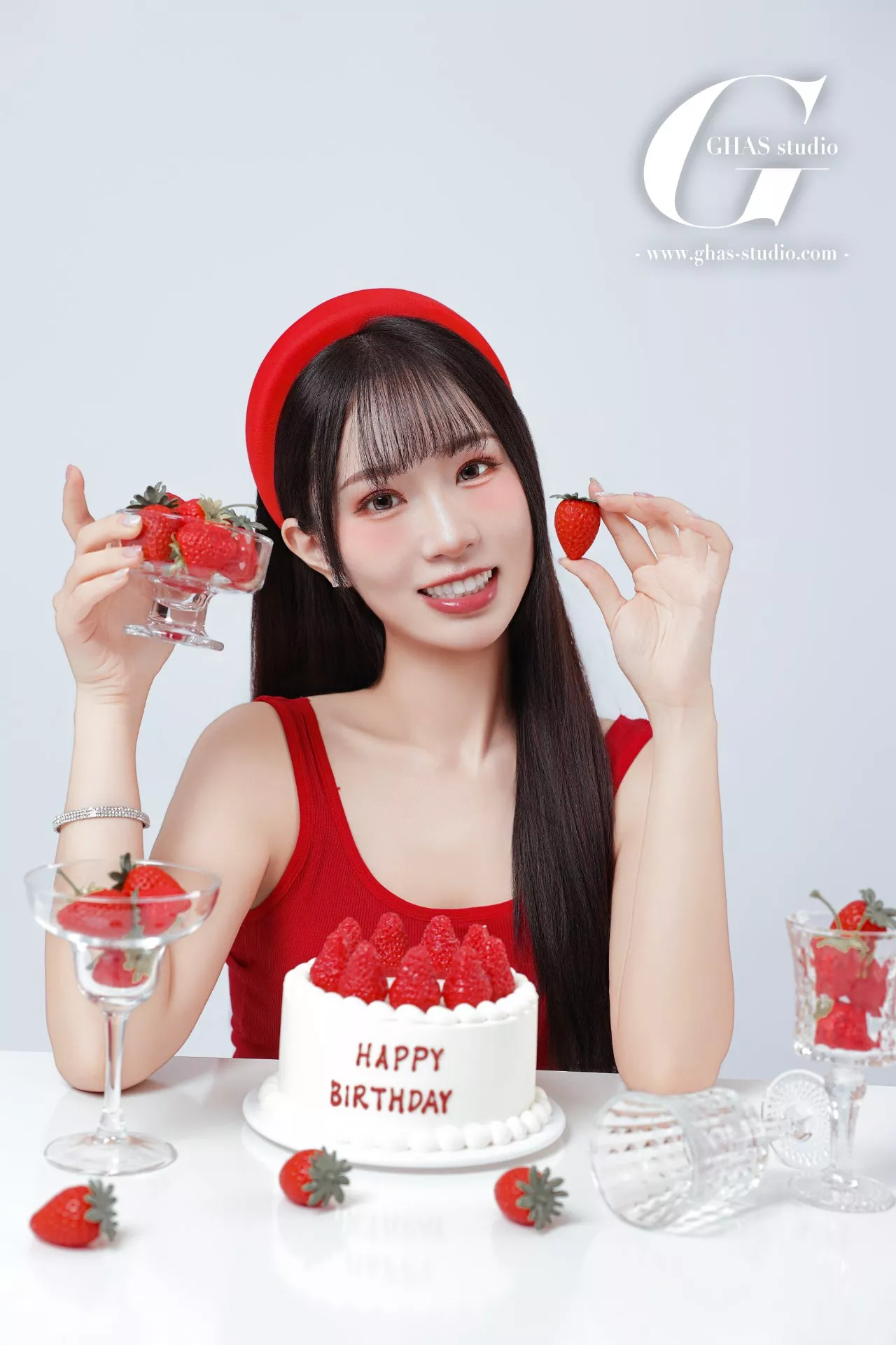 草莓生日寫真