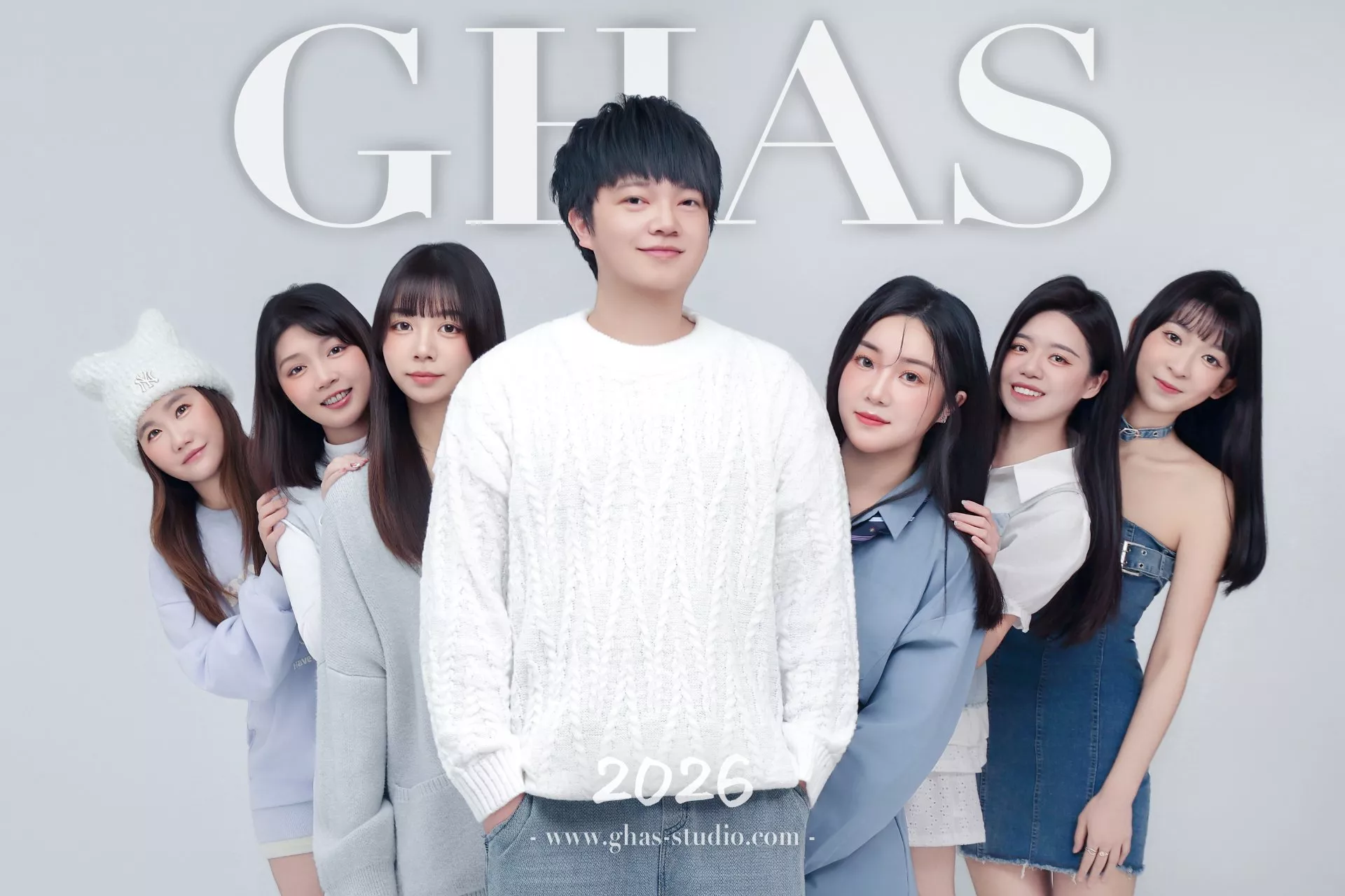 團體照-GHAS葛黑斯幸福攝影-桃園中壢美肌韓式證件照/面試履歷照/桃園專業形象照