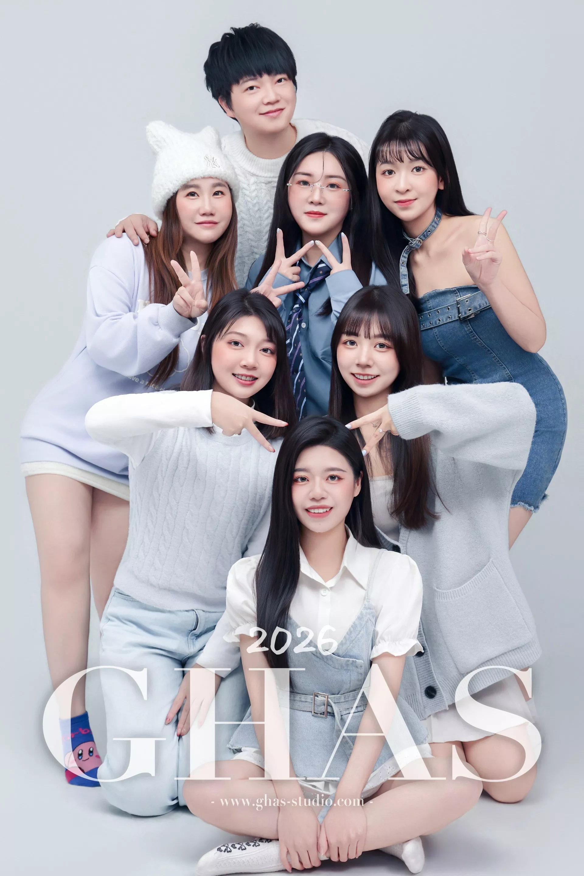 團體照-GHAS葛黑斯幸福攝影-桃園中壢美肌韓式證件照/面試履歷照/桃園專業形象照